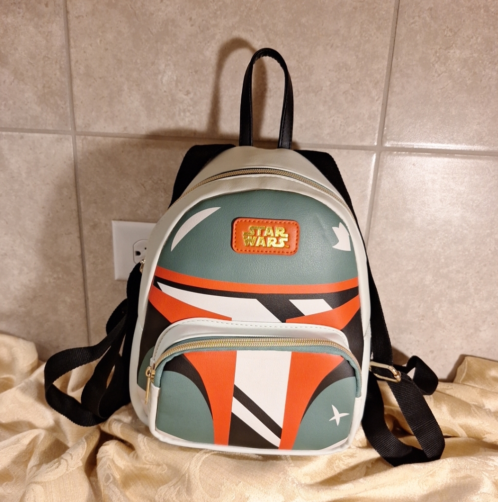 Funko Star Wars Backpack with Boba Fett Likeness